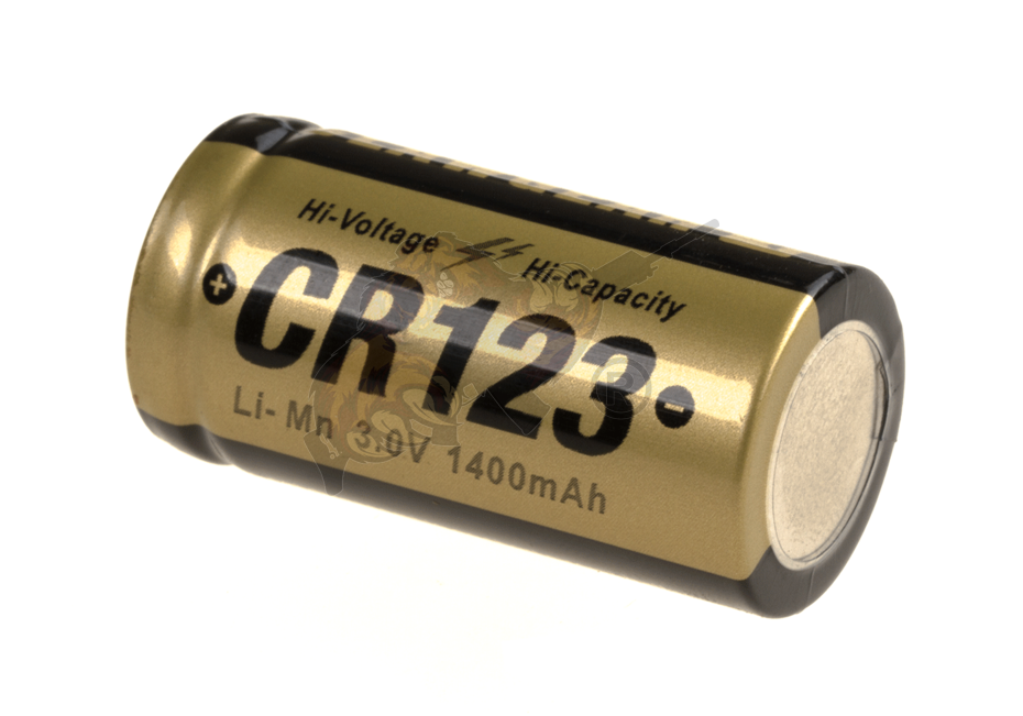 CR123 Lithium Batterie 3V 1400 mAh - Claw Gear