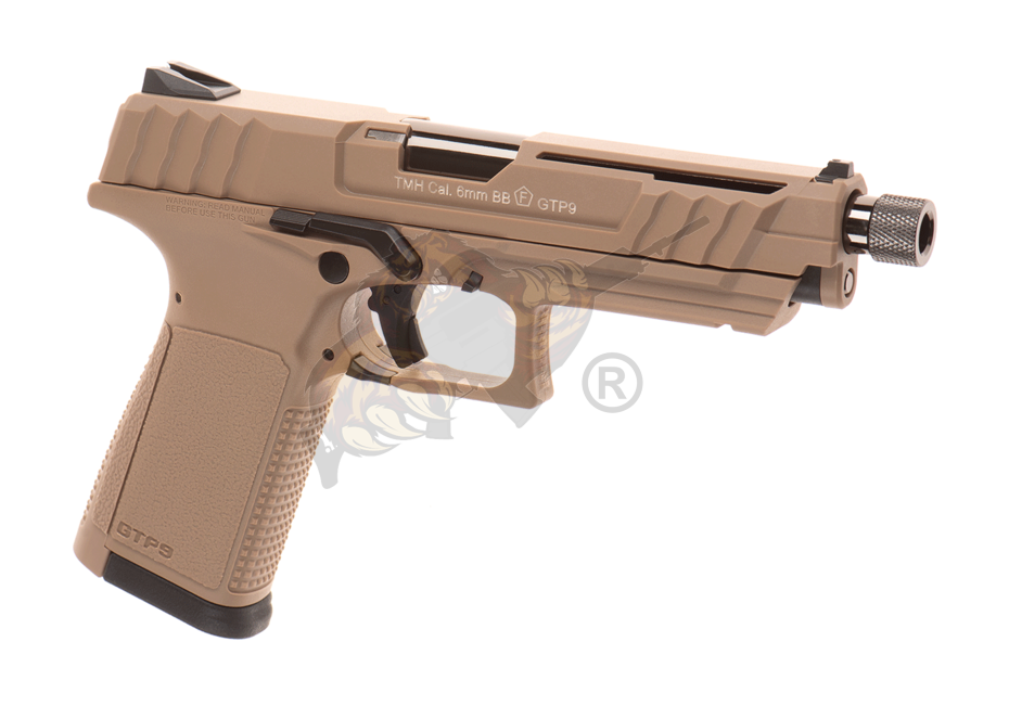 G&G GTP9 GBB Airsoft Pistole in Desert -F-