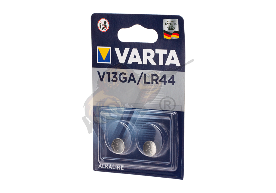 V13GA/LR44 Batterie 2er Pack - Varta