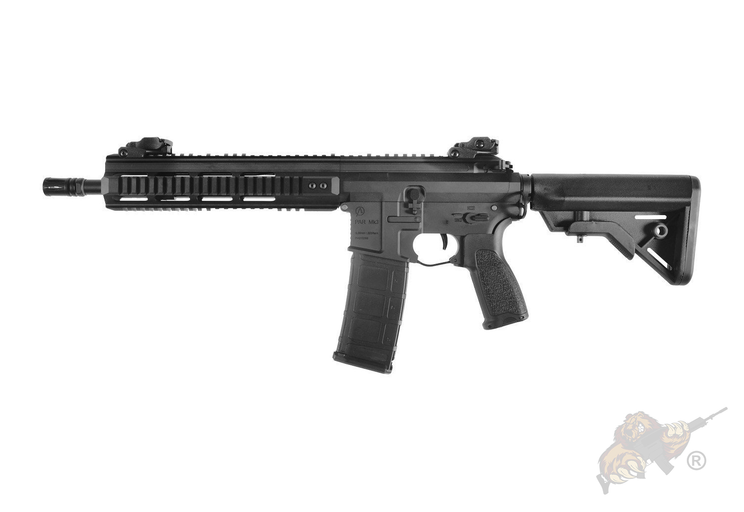 Proarms PAR MK3 12,5inch Full Metal (Schwarz) -F- S-AEG - Delta Armory