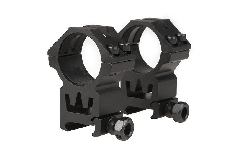 2x Scope Mount Rings 30mm (High) - Delta Armory